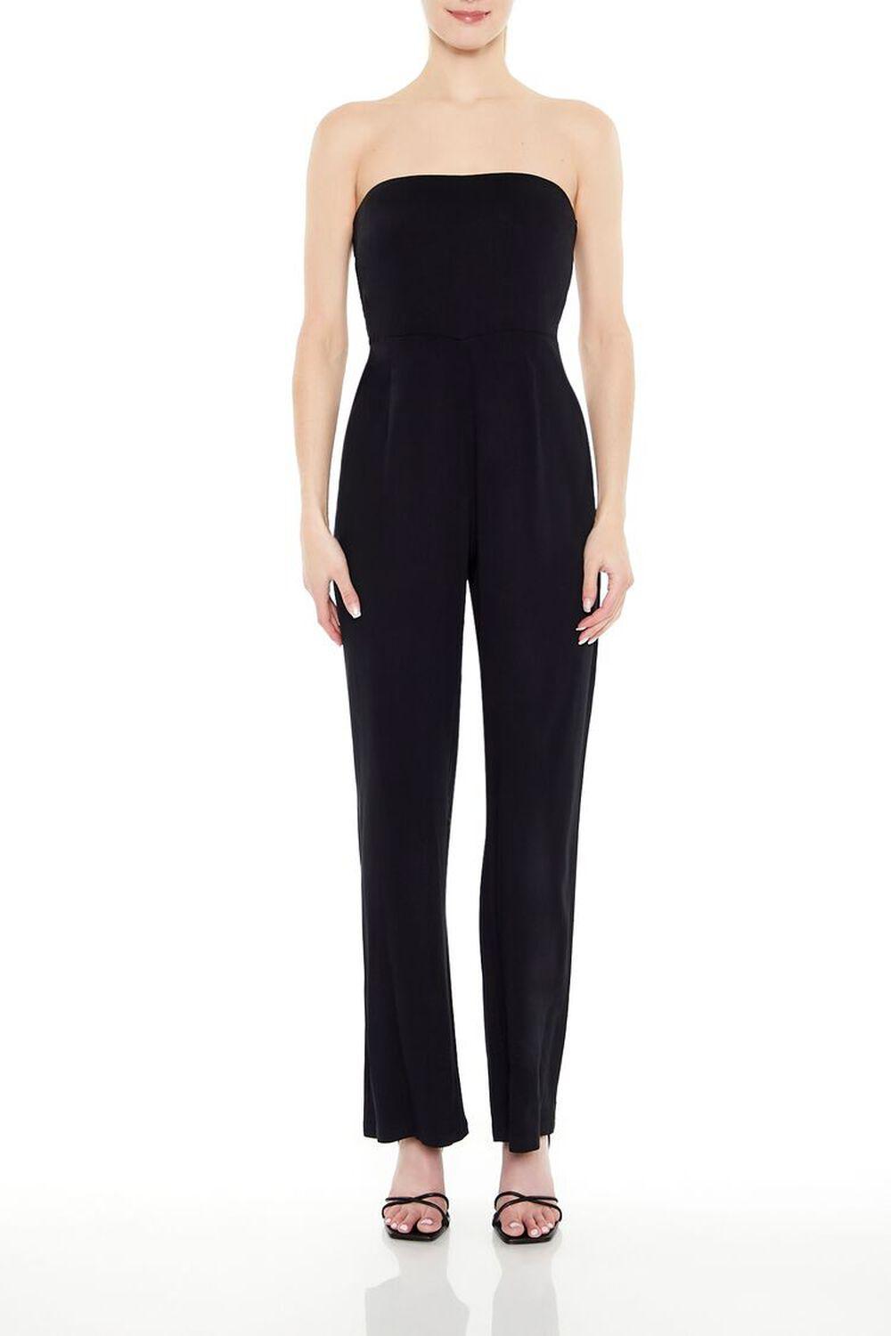 Strapless Wide-Leg Jumpsuit | Forever 21 Product Image