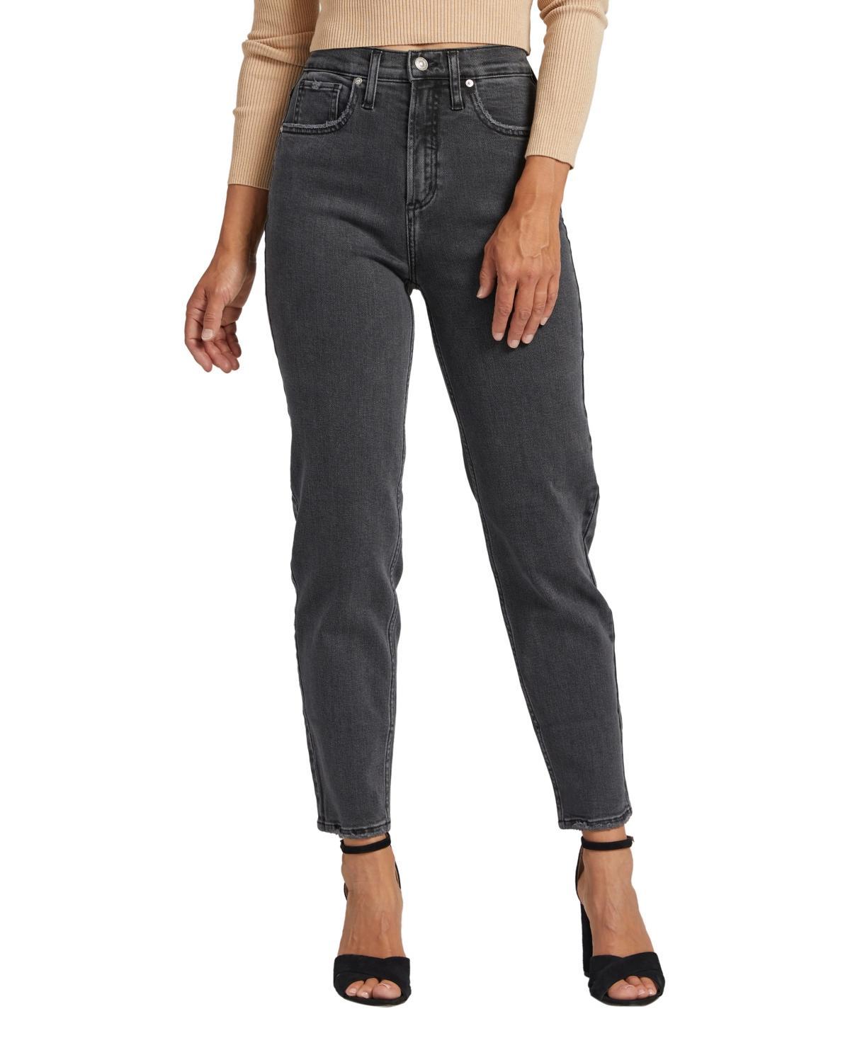 Silver Jeans Co. Womens Highly Desirable High Rise Straight Leg Jeans Product Image