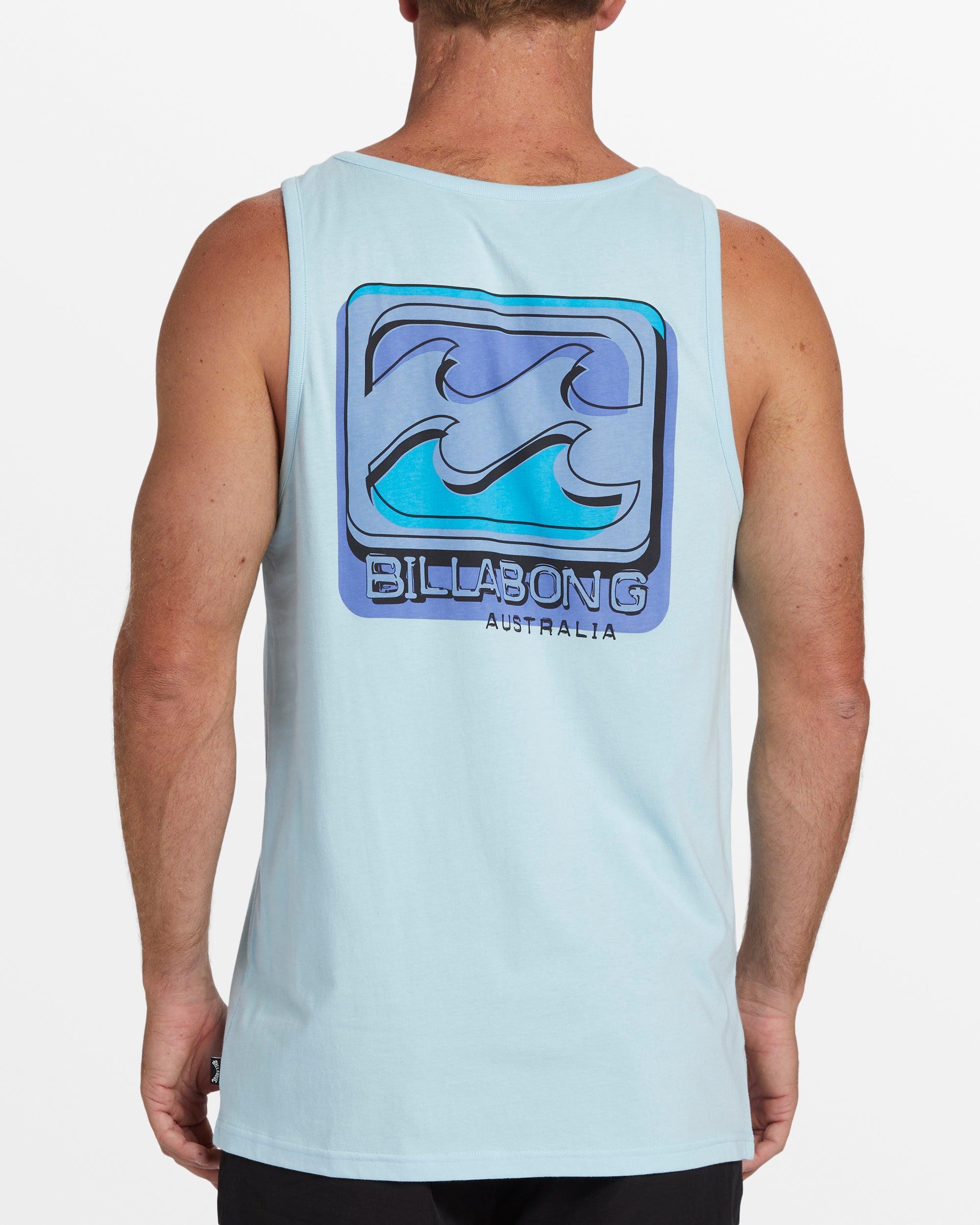 Crayon Wave Tank Top - Coastal Male Product Image