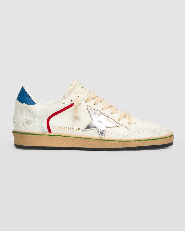 Golden Goose Mens Ballstar Lace Up Sneakers Product Image