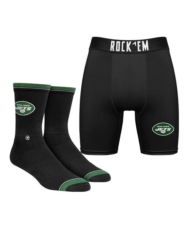 Mens Rock Em Socks Cincinnati Bengals Boxer Briefs and Socks Set Product Image