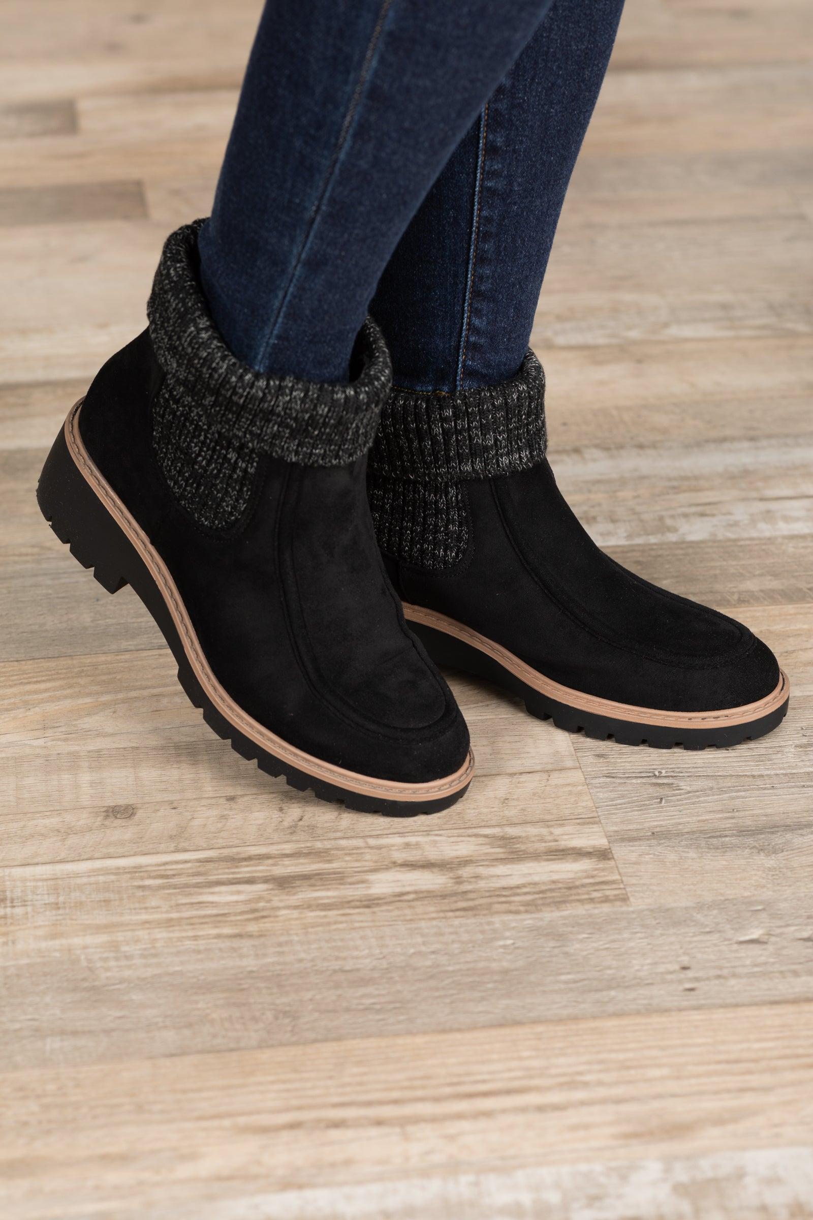 Suede Sock Bootie Product Image