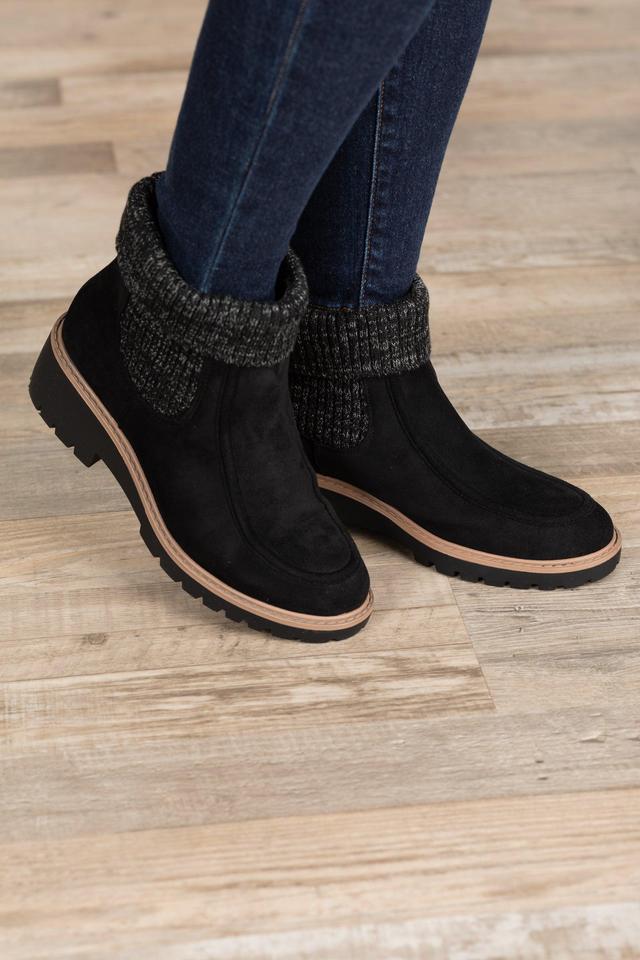 Suede Sock Bootie Product Image