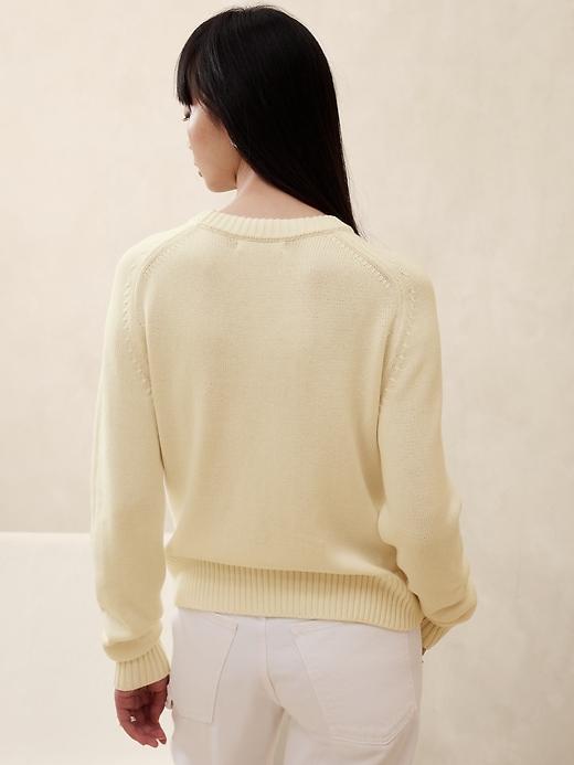 Demi Cotton-Silk Sweater Product Image