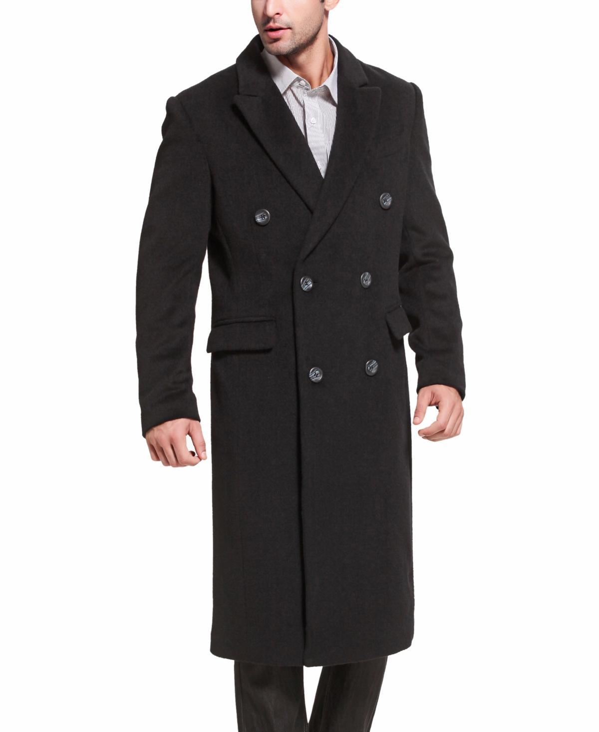 Bgsd Men Josh Wool Blend Double Breasted Long Coat Product Image