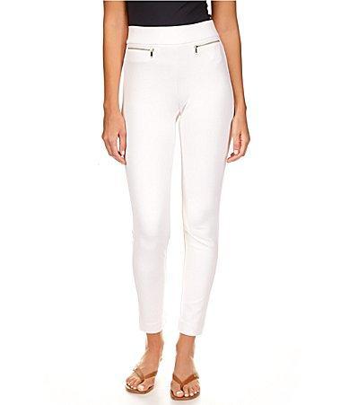 MICHAEL Michael Kors Ponte Skinny Leg Zip Pocket Pull Product Image