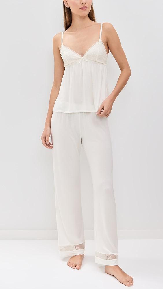 Eberjey Mia Cami Pants PJ Set | Shopbop Product Image