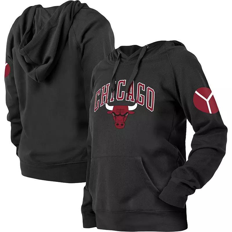 Womens New Era Black Chicago Bulls 2022/23 City Edition Pullover Hoodie Product Image