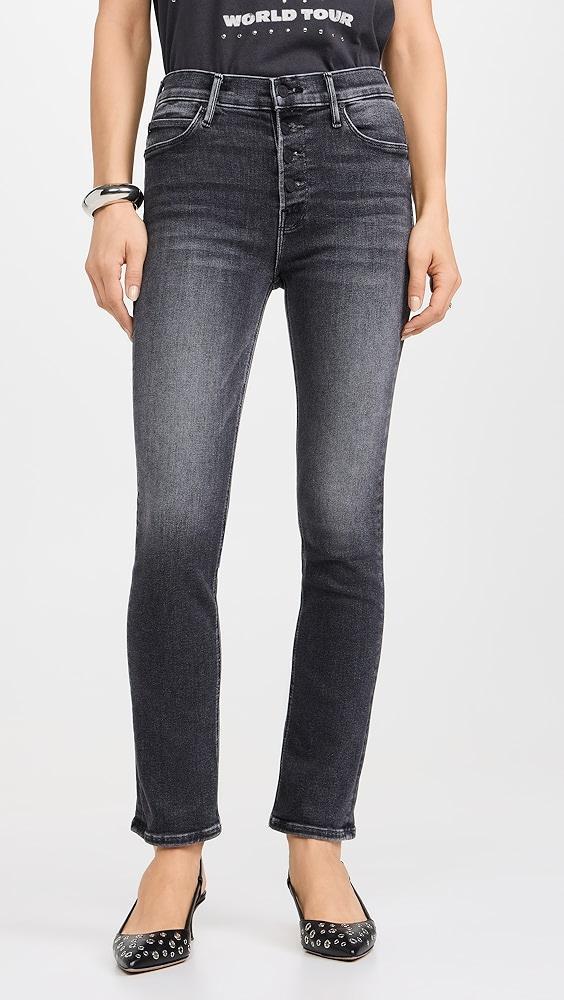 MOTHER Pixie Mid Rise Dazzler Ankle Jeans | Shopbop Product Image