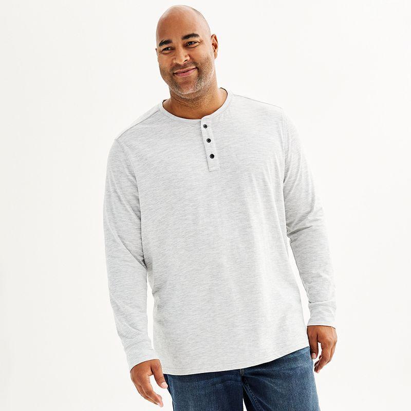 Big & Tall Apt. 9 Premier Flex Henley, Mens Product Image