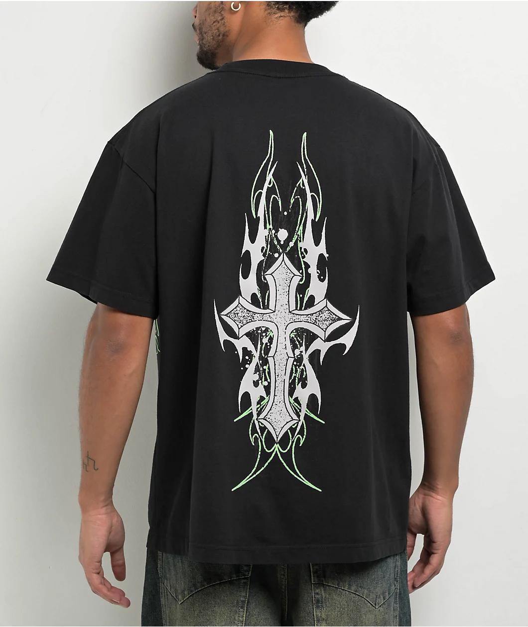 Vitriol Maximal Skull Black T-Shirt Product Image