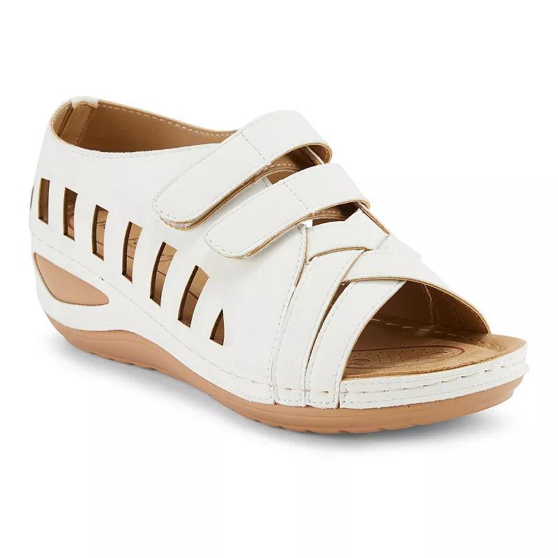 Henry Ferrera Comfort 19 Womens Wedge Sandals Product Image