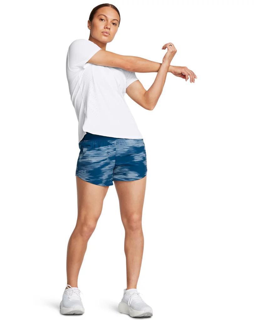 Women's UA Launch Printed Shorts Product Image