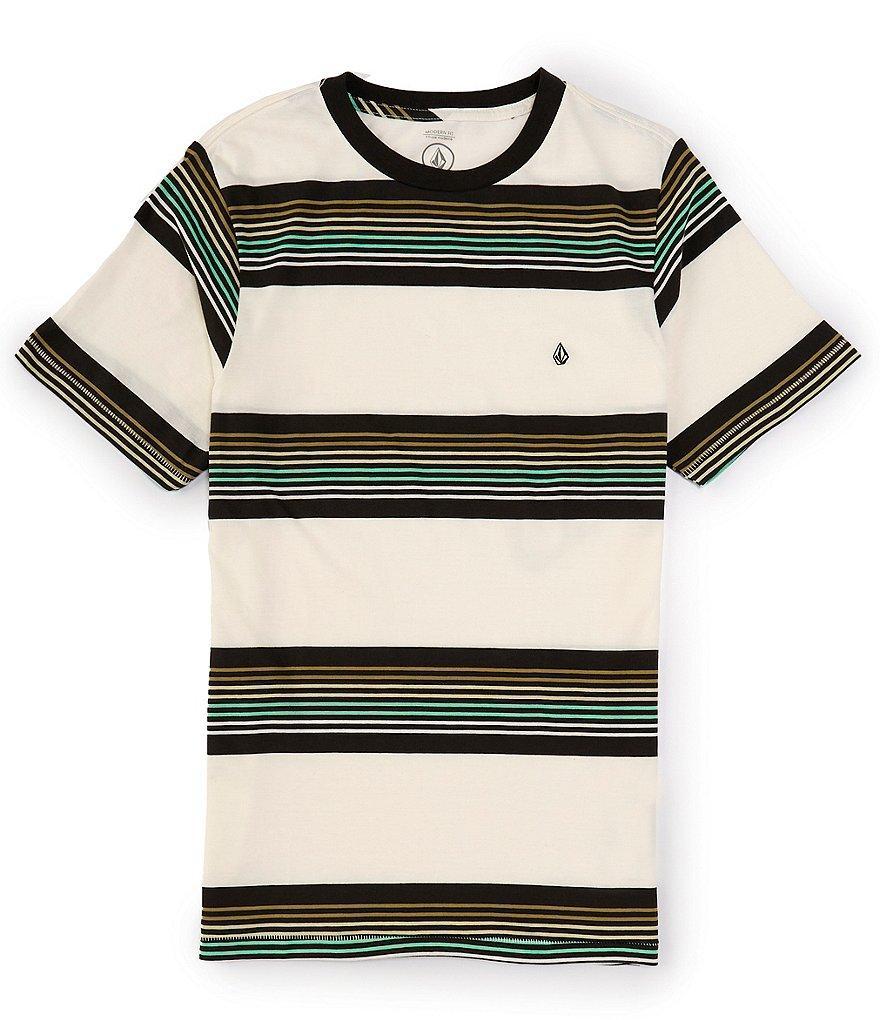 Volcom Knowstone Short Sleeve Striped T-Shirt Product Image