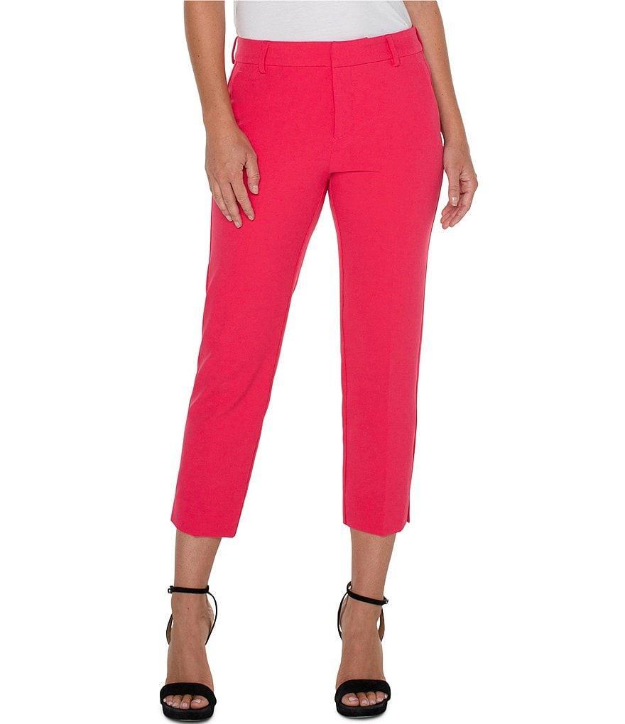 Liverpool Los Angeles Kelsey Mid Rise Crop Coordinating Trouser Pants Product Image