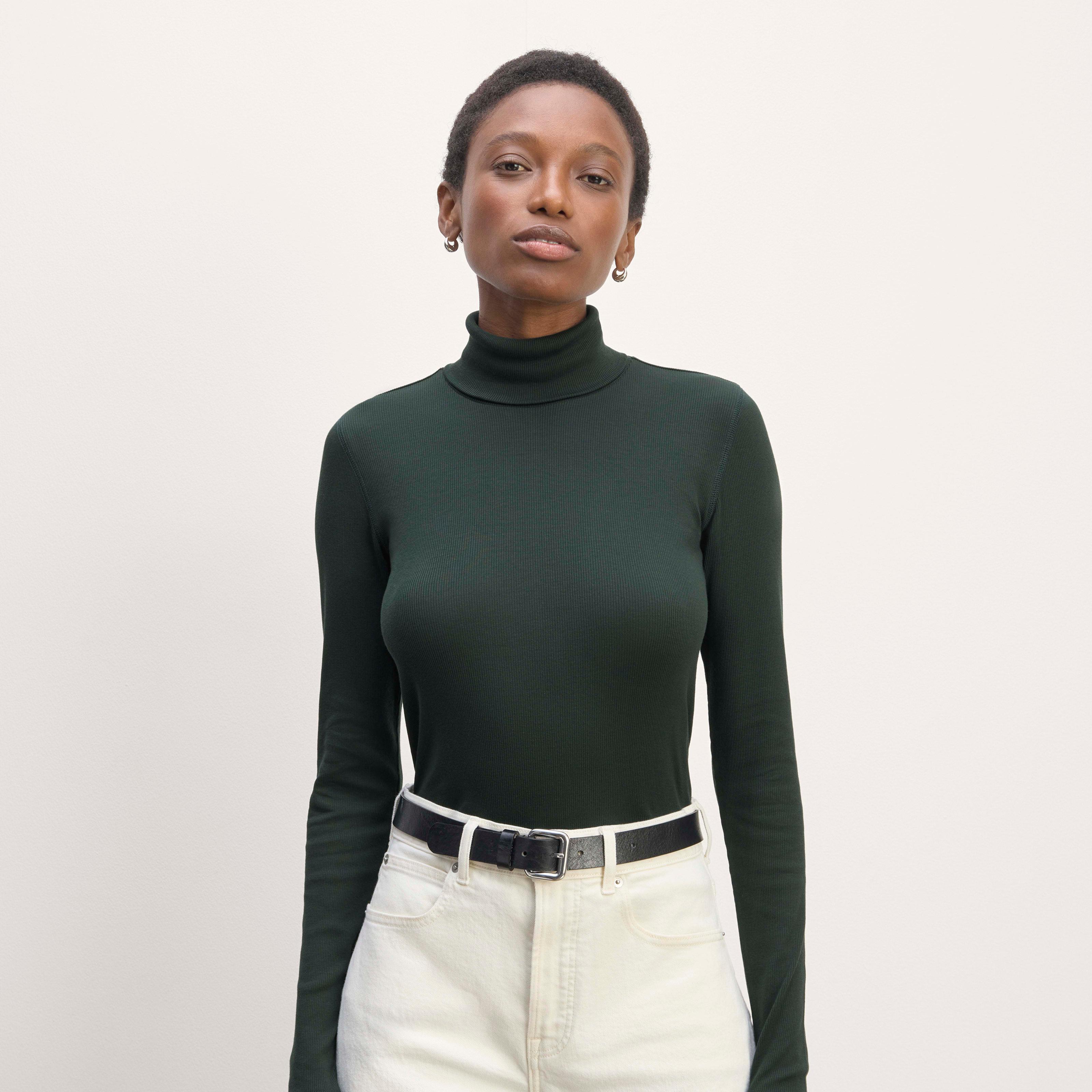 The Luxe Rib Turtleneck Product Image