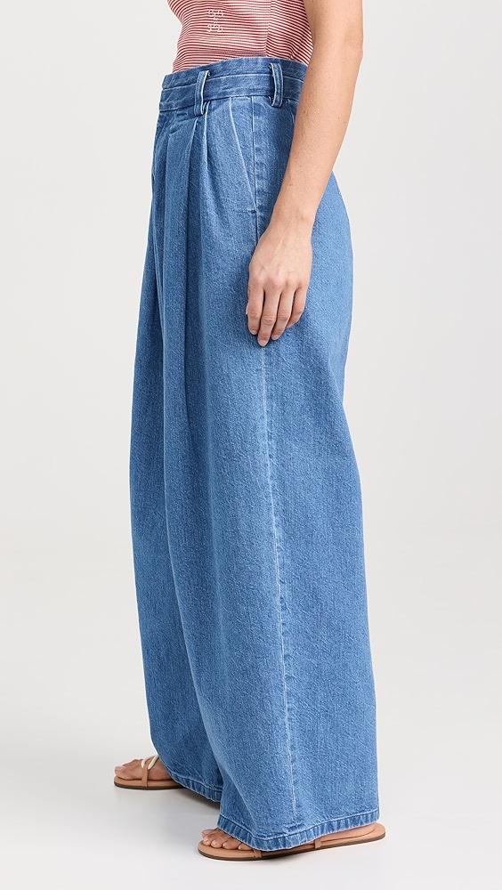 MOUSSY VINTAGE Denim Tack Pants | Shopbop Product Image