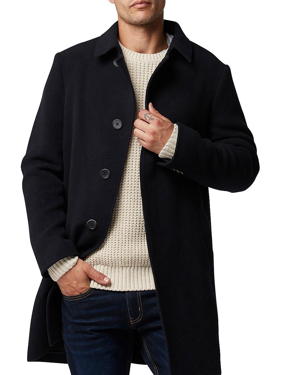 Mens Murchison Wool Peacoat Product Image