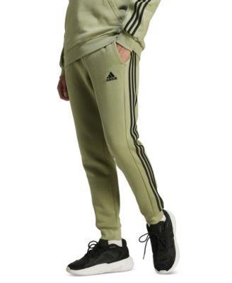 Men's Three-Stripe Fleece Logo Joggers Product Image