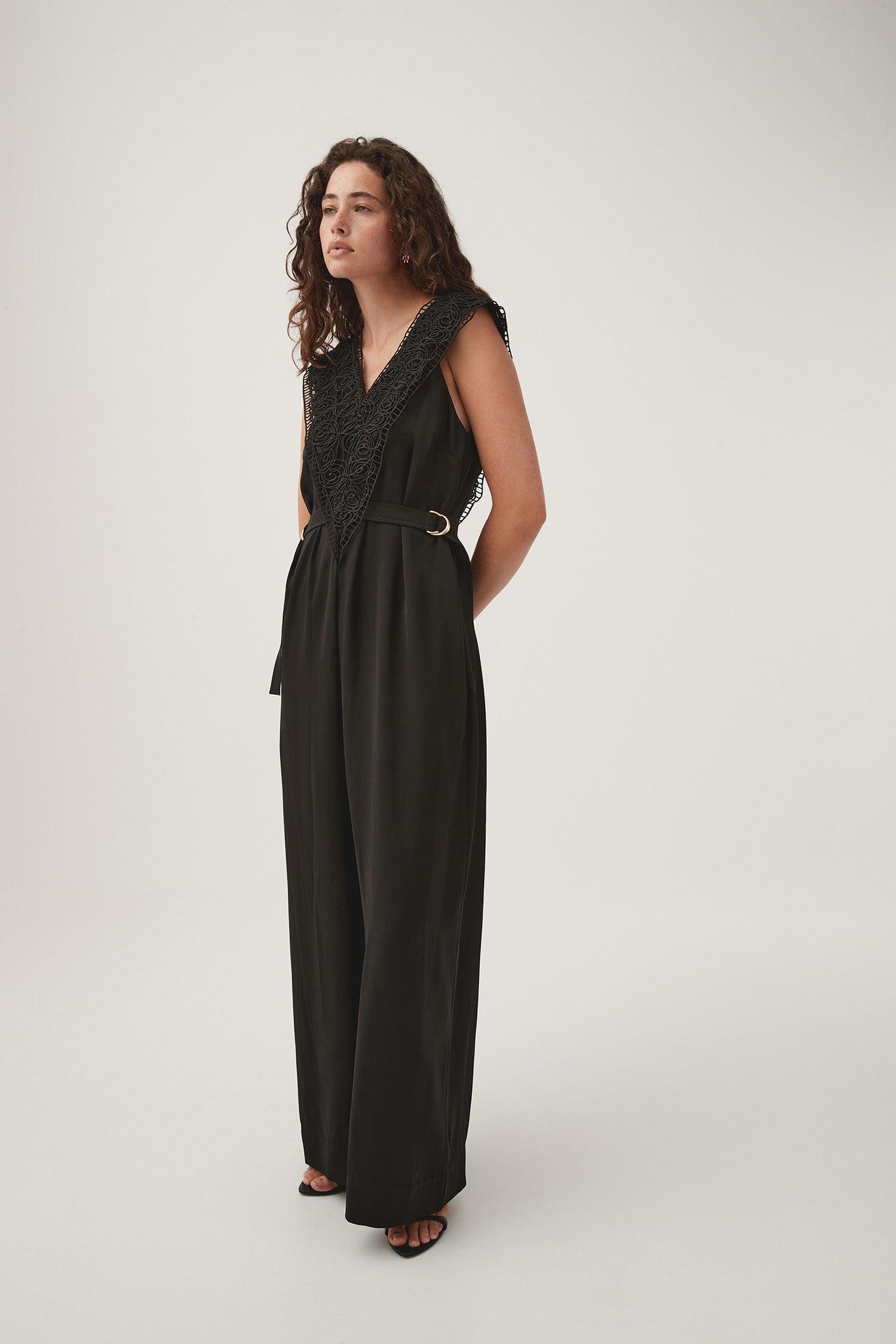 Spirit Belted Jumpsuit Product Image