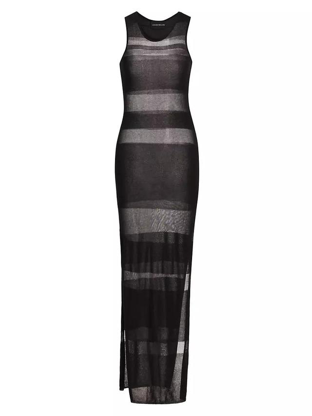 Sea Breeze Sheer Maxi Dress Product Image