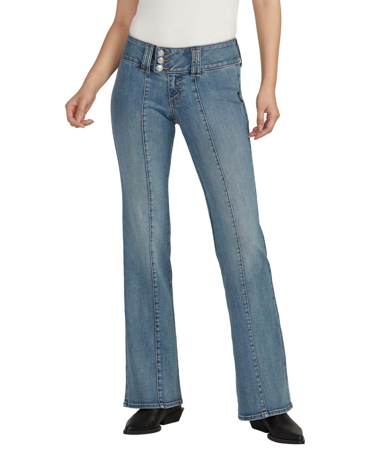 Silver Jeans Co. Britt Curvy Low Rise Flare Jeans Product Image