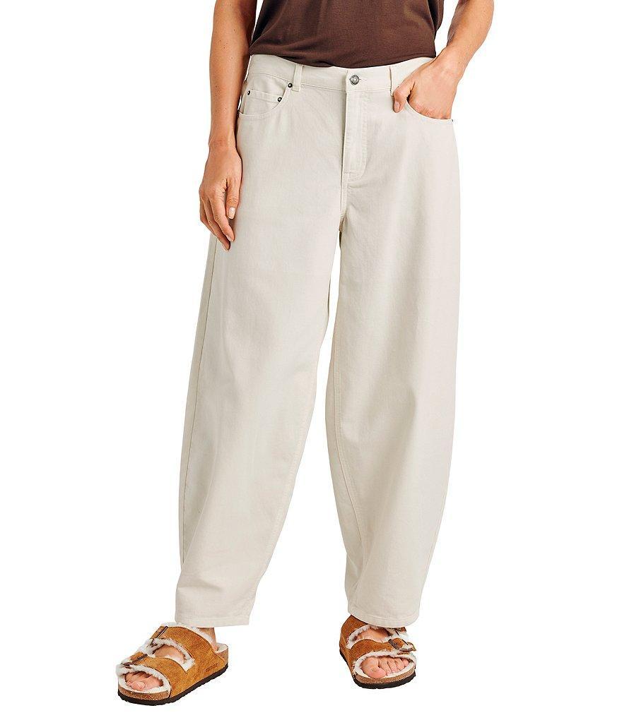 Splendid Carter Barrel Leg Wide Pant Elastic Crop Pant product image