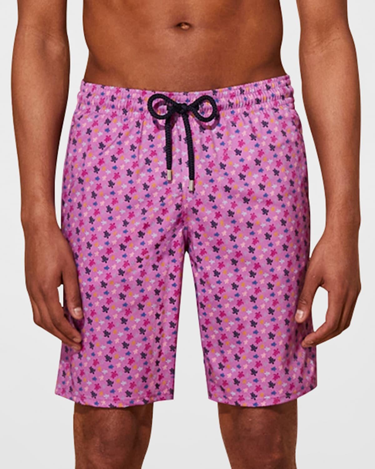 Mens Moorise Graphic Swim Trunks Product Image