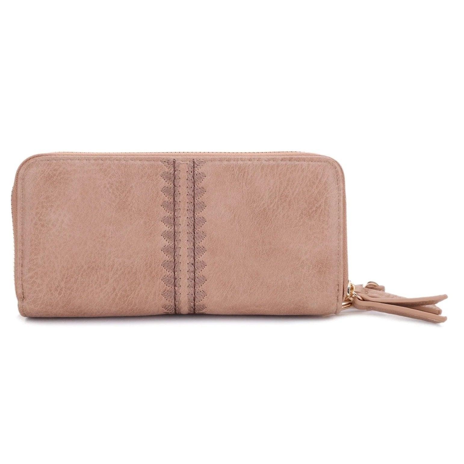 Double Zipper Wallet Female Product Image