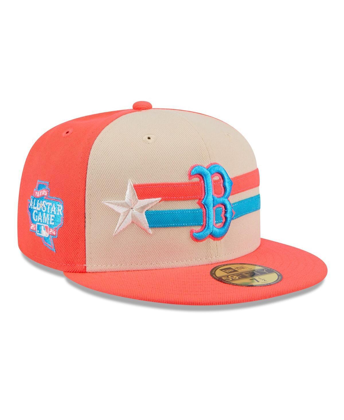 New Era Mens Cream Boston Red Sox 2024 Mlb All-Star Game 59FIFTY Fitted Hat Product Image