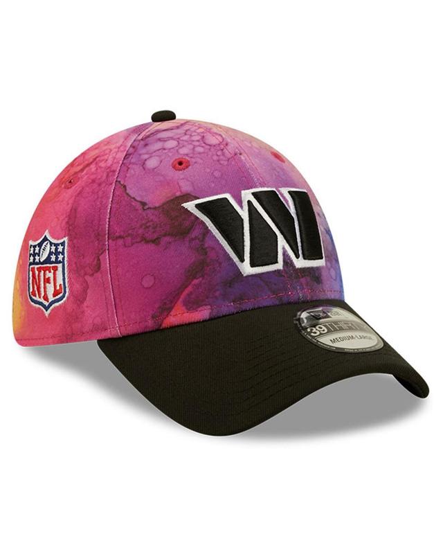 Mens New Era Pink Washington Commanders 2022 Nfl Crucial Catch 39THIRTY Flex Hat - Pink Product Image