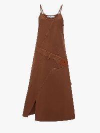 TWISTED DRESS in brown | JW Anderson US  Product Image