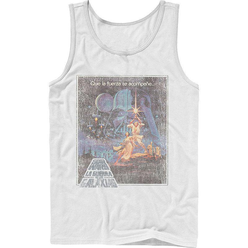 Mens Star Wars Faded VHS Cover Tank Top Product Image