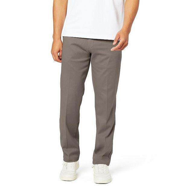 Dockers Easy Khaki D2 Straight Fit Trousers (Dark Pebble) Men's Clothing Product Image