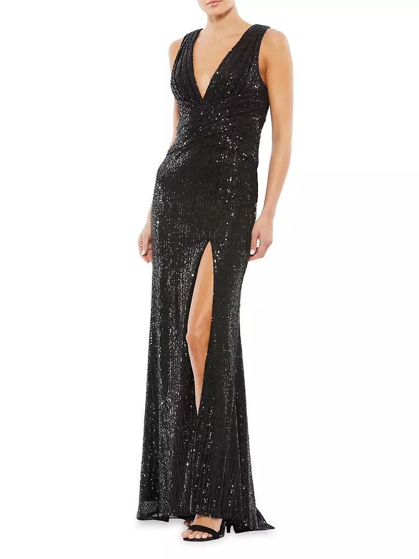 Ieena Sequin Sheath Gown Product Image