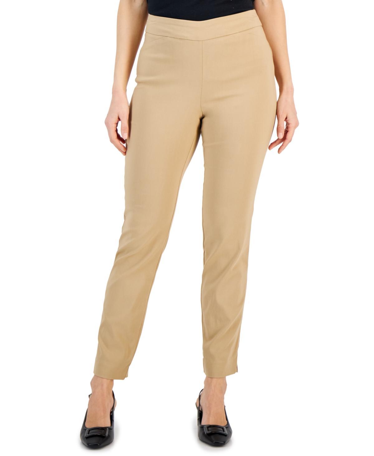 Jm Collection Womens Cambridge Woven Pull-On Pants, Created for Macys Product Image