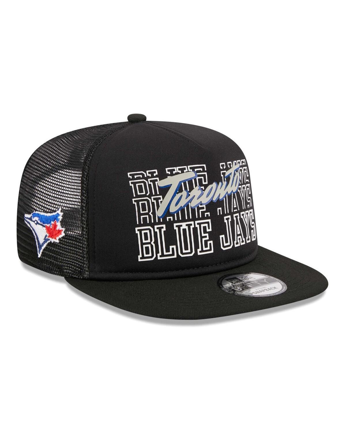 Mens New Era Toronto Blue Jays Street Team A-Frame Trucker 9FIFTY Snapback Hat Product Image