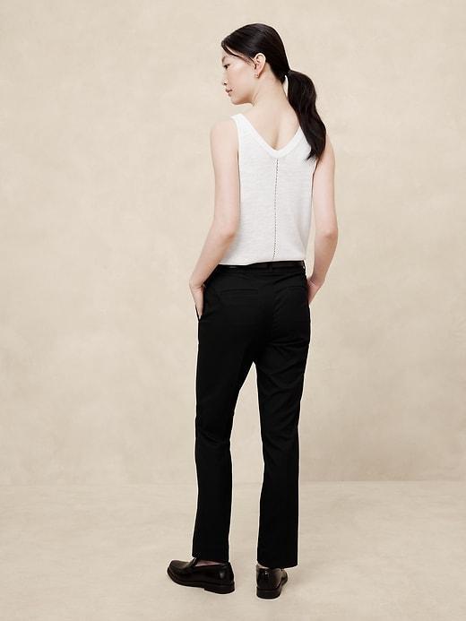 Curvy Stretch Twill Ryan Straight Pant Product Image