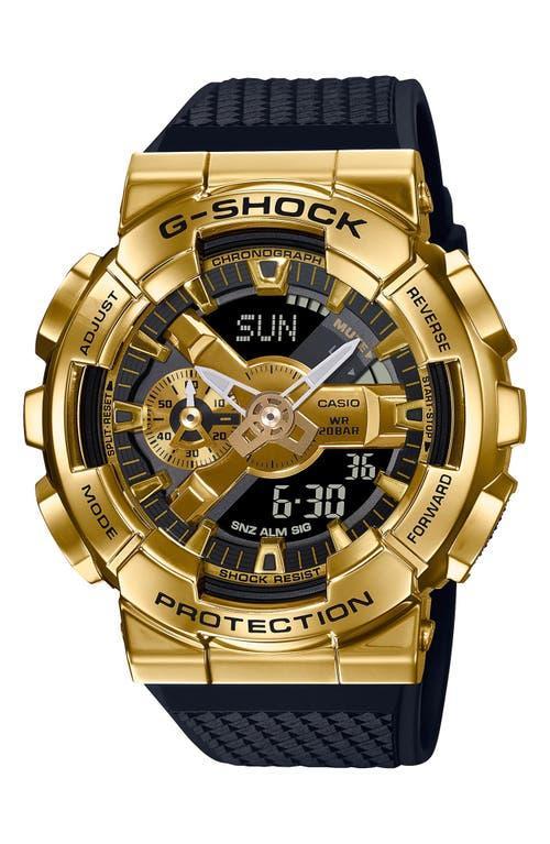 G-Shock Ana Digi Gold Metal Shock Resistant Watch Product Image