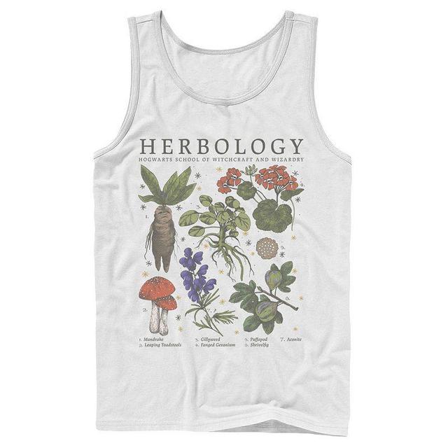 Mens Harry Potter Herbology Plants Tank Top, Mens Product Image