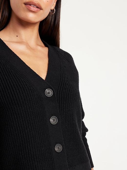 Shaker-Stitch Cardigan Product Image