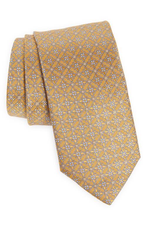 Eton Floral Medallion Silk Tie Product Image