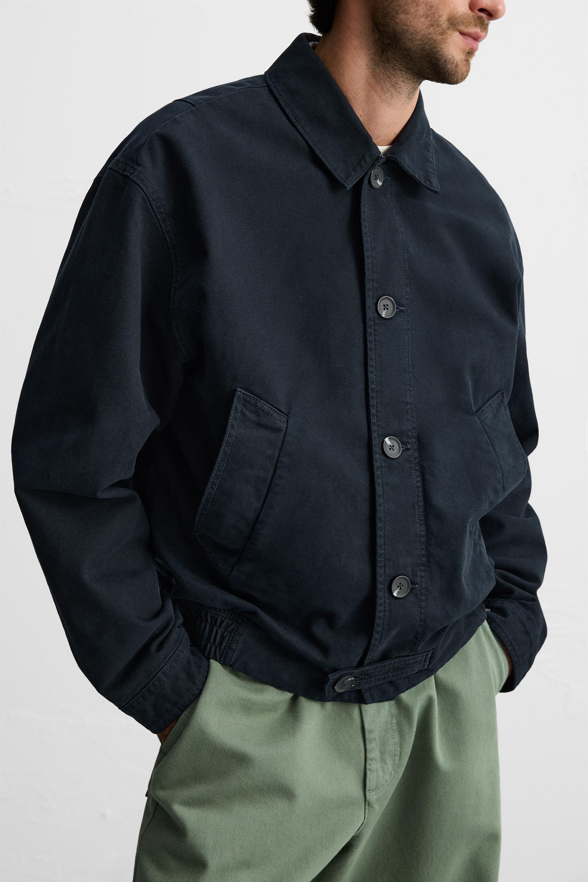 STRUCTURED CANVAS JACKET Product Image