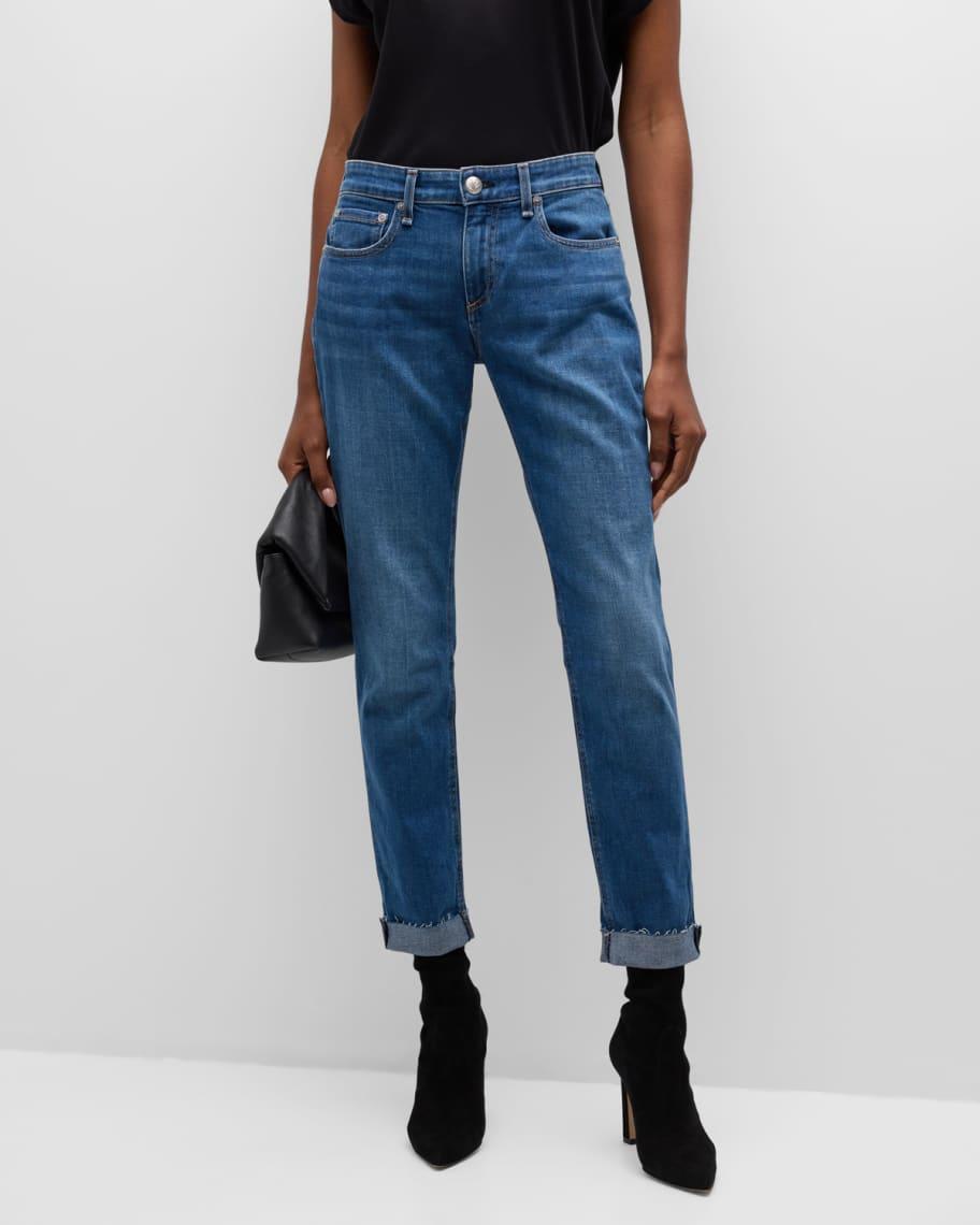 Dre Low-Rise Slim Boyfriend Jeans Product Image