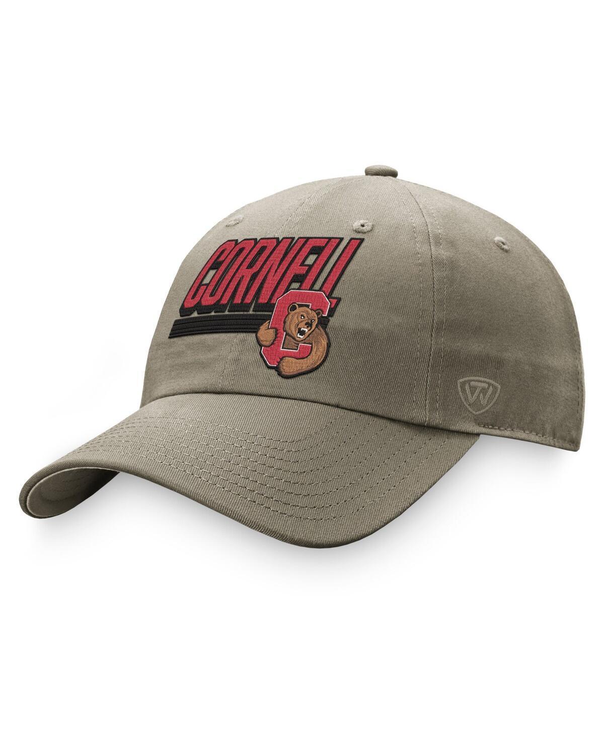 Mens Top of the World Khaki Cornell Big Red Slice Adjustable Hat Product Image