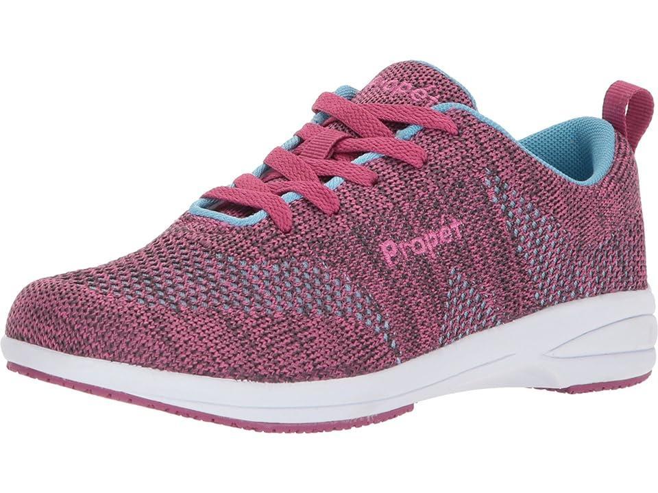 Propet Washable Walker Evolution (Berry/Blue) Women's Shoes Product Image