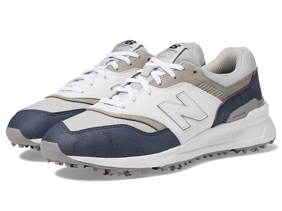 New Balance Golf 997 Golf Shoes (Navy/White) Men's Shoes Product Image