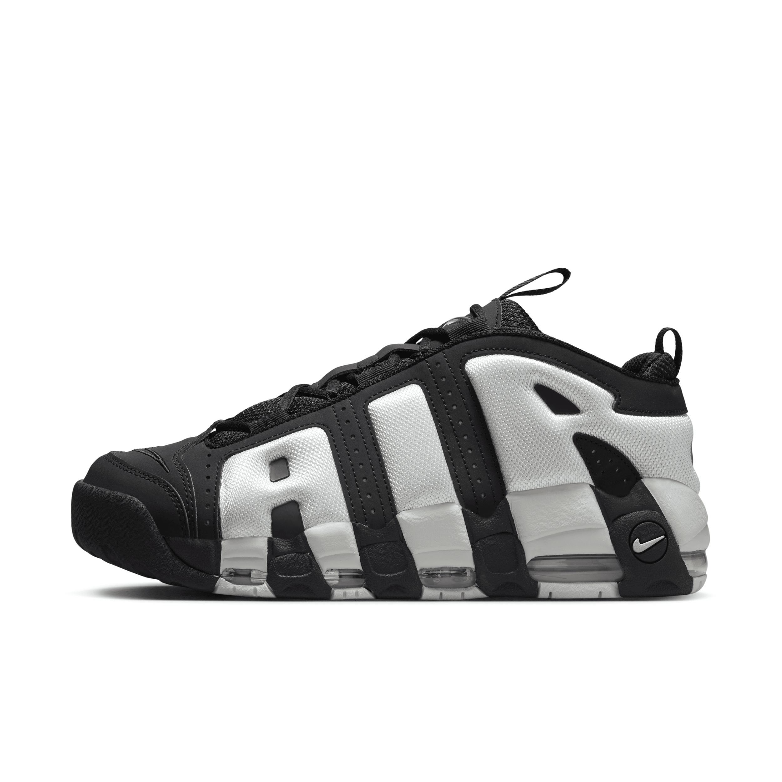 Men's Air More Uptempo Low Shoes In Black Product Image