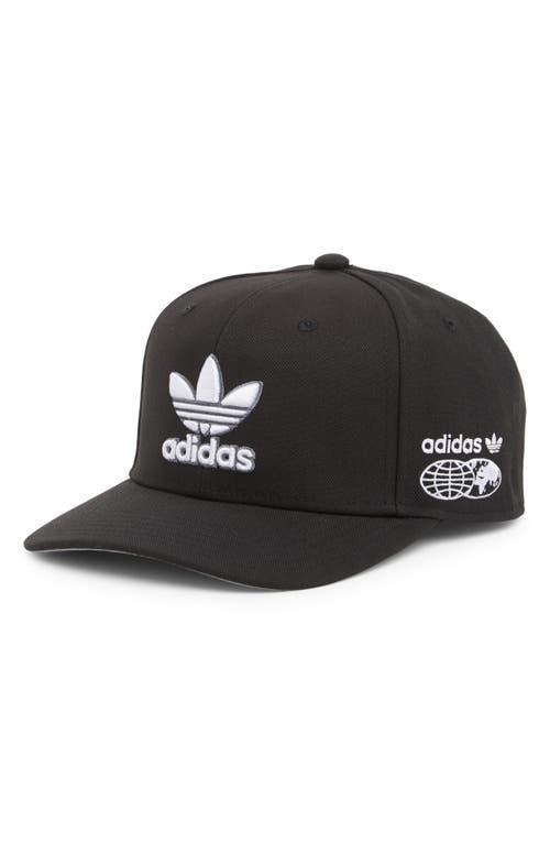 adidas Mens Modern 2.0 Structured Cap Black 1 Size Product Image