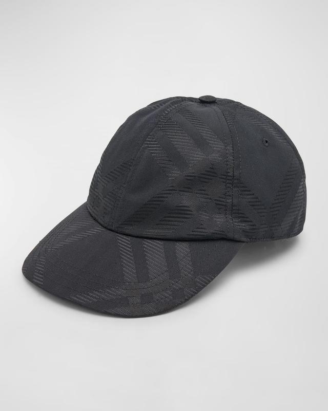 Mens Bias Check Baseball Cap Product Image